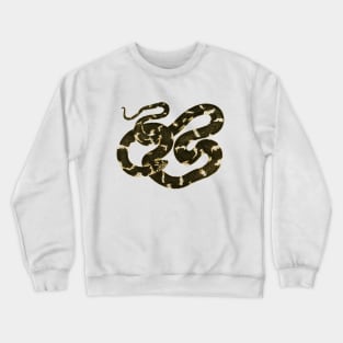 serpent,cobra,reptile,viper,venom,lizard,rattlesnake,king cobra Crewneck Sweatshirt